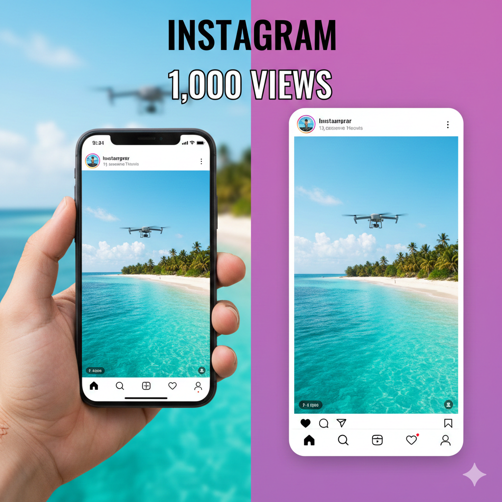 1000 Views - Instagram